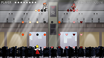 翌日のお祭り