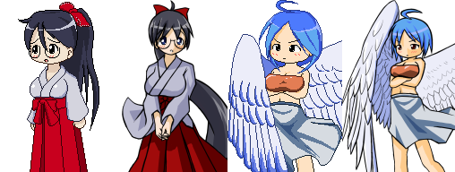 キャラの進化